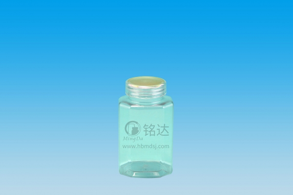 MD-278-PET250cc長方八角（jiǎo）瓶